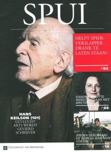 Hans Keilson, Cover SPUI magazine